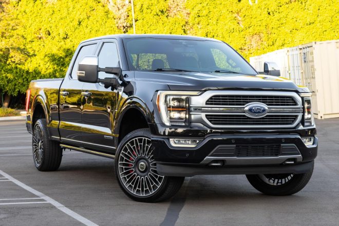 2021 Ford F-150 Platinum 4x4 exterior view 1