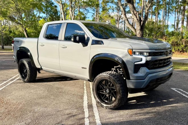 2025 Chevrolet Silverado 1500 Crew Cab RST Sherrod Eclipse 4x4 exterior view 1