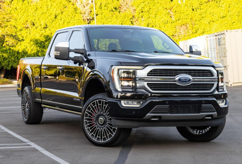 2021 Ford F-150 Platinum 4x4 exterior view 1